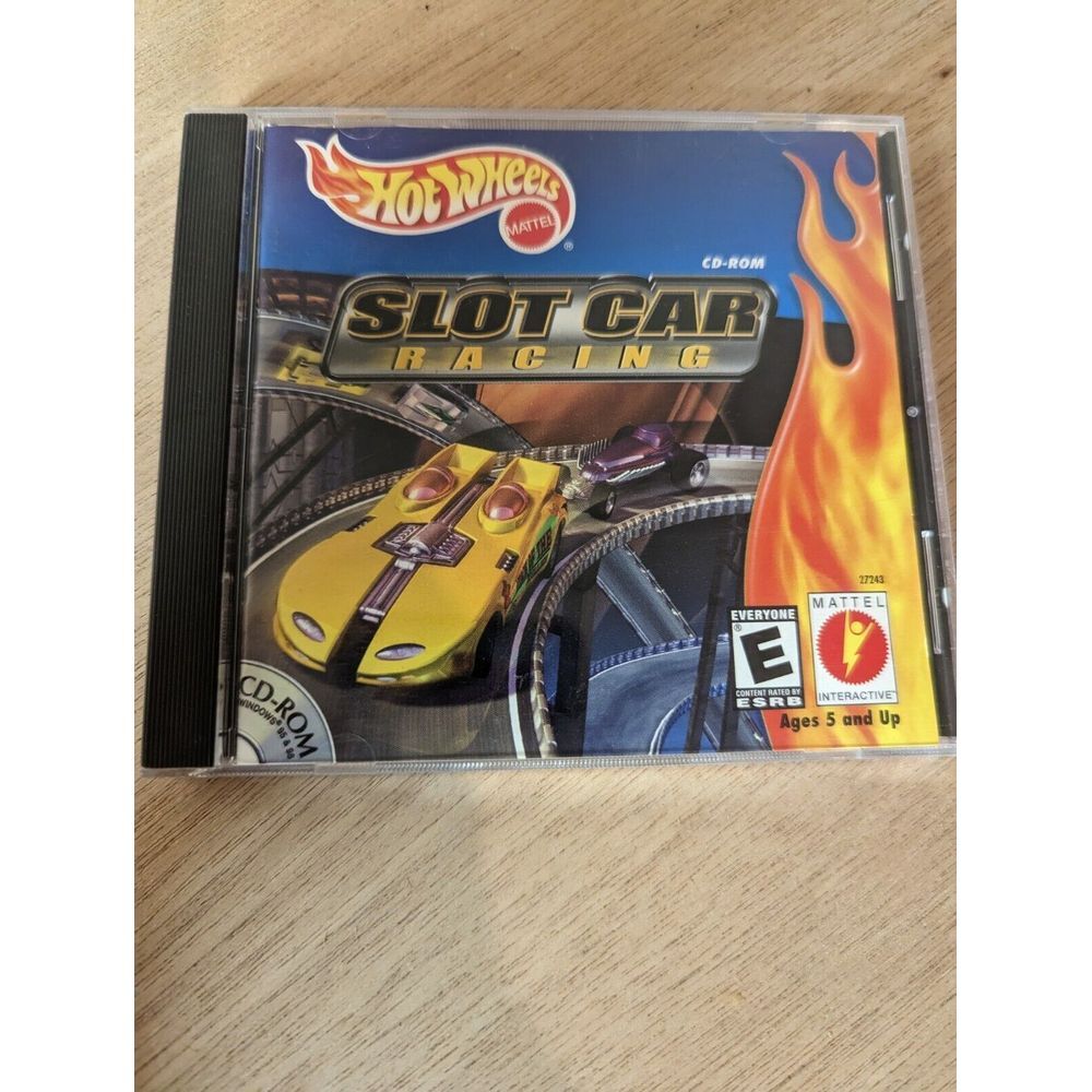 Hot Wheels‎ Mattel Slot Car Racing (PC CD-ROM PC, 2000)
